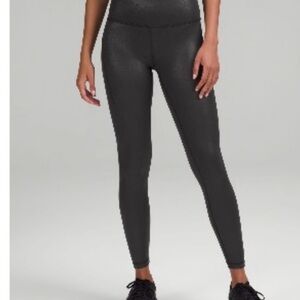 Lululemon Wunder Train HR Tight 25” w/ Pockets – Size 4